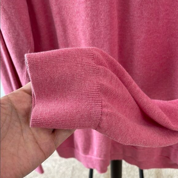 J. Crew Mens Crewneck Sweater with Ribbed Details Size Large - Picture 4 of 5